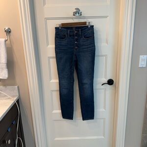 J.Crew High Rise Dark Blue Jeans